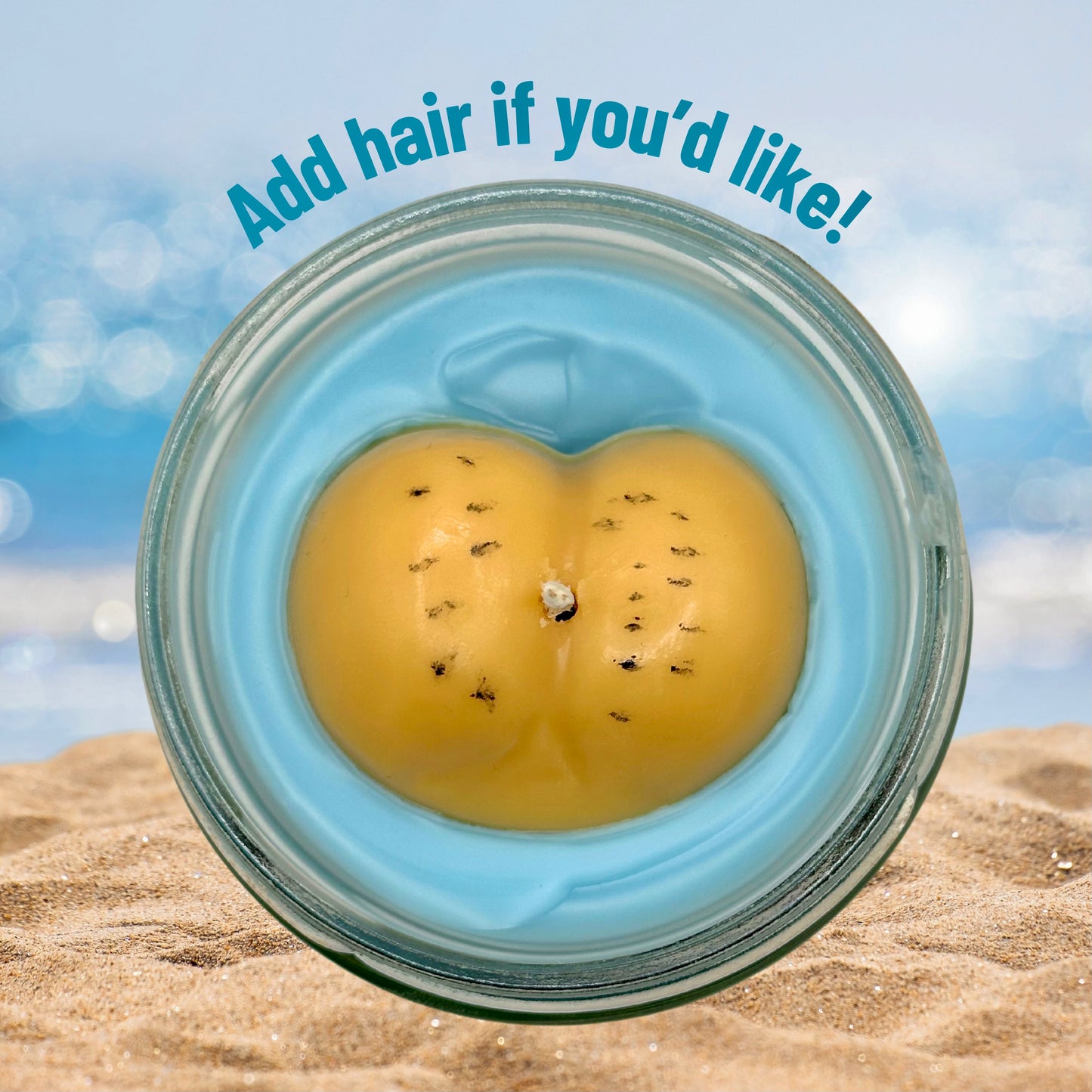 Skinny Dipping Adult Candle (Beach Bum Scented)