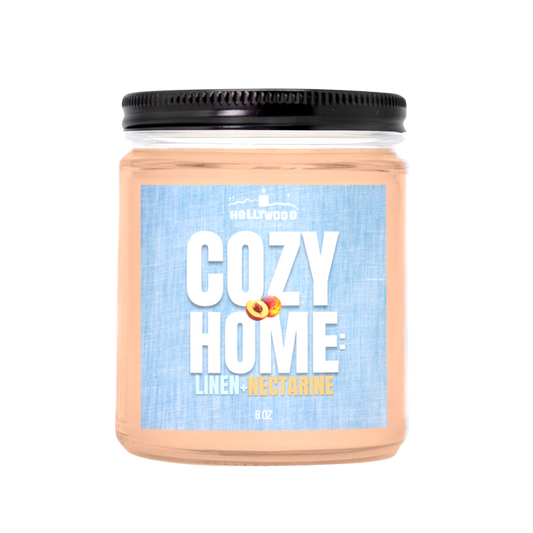 Linen + Nectarine Candle
