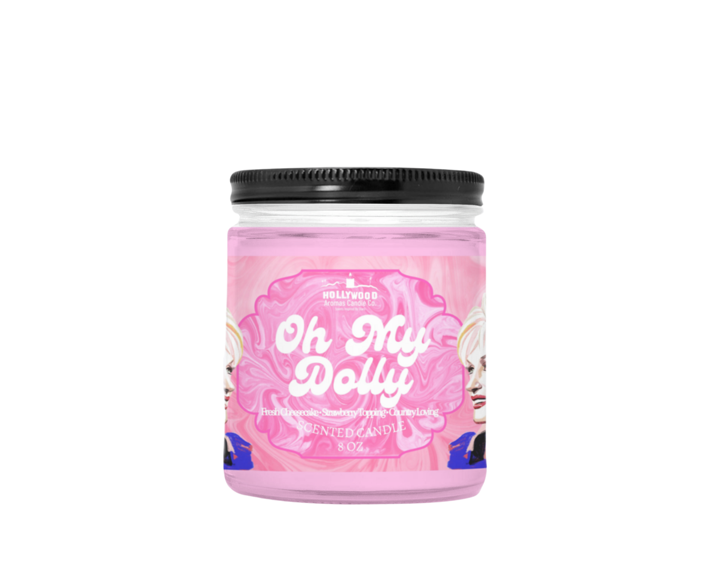 Oh My Dolly Candle