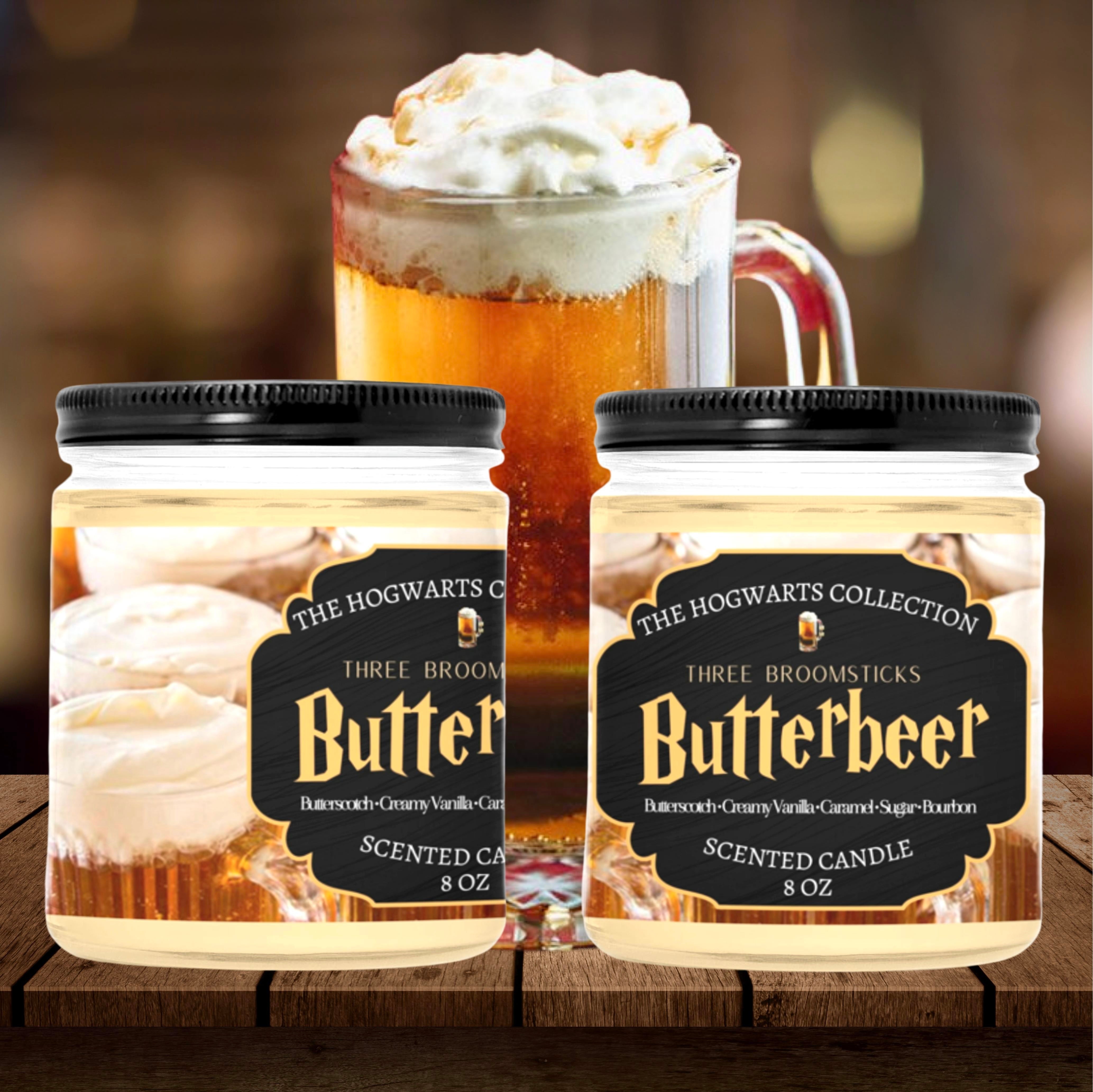 ButterBeer Candle Hollywood Aromas Candle Co.