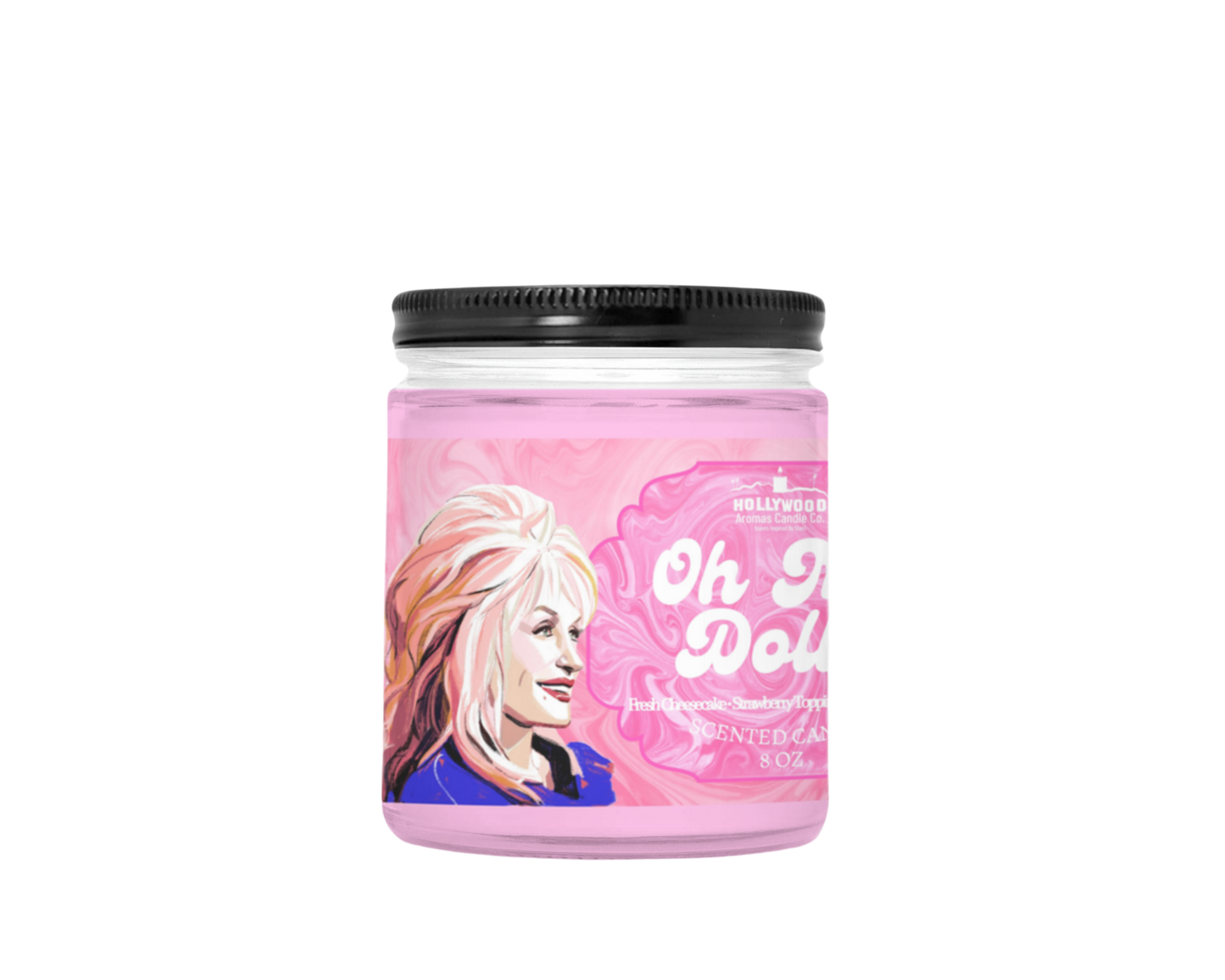 Oh My Dolly Candle