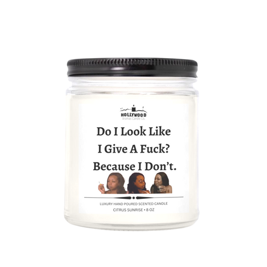 Do I Look Like I Give A Fuck? Tiffany New York Pollard Candle