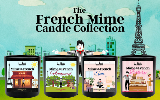 Mime at the French Bakery Candle