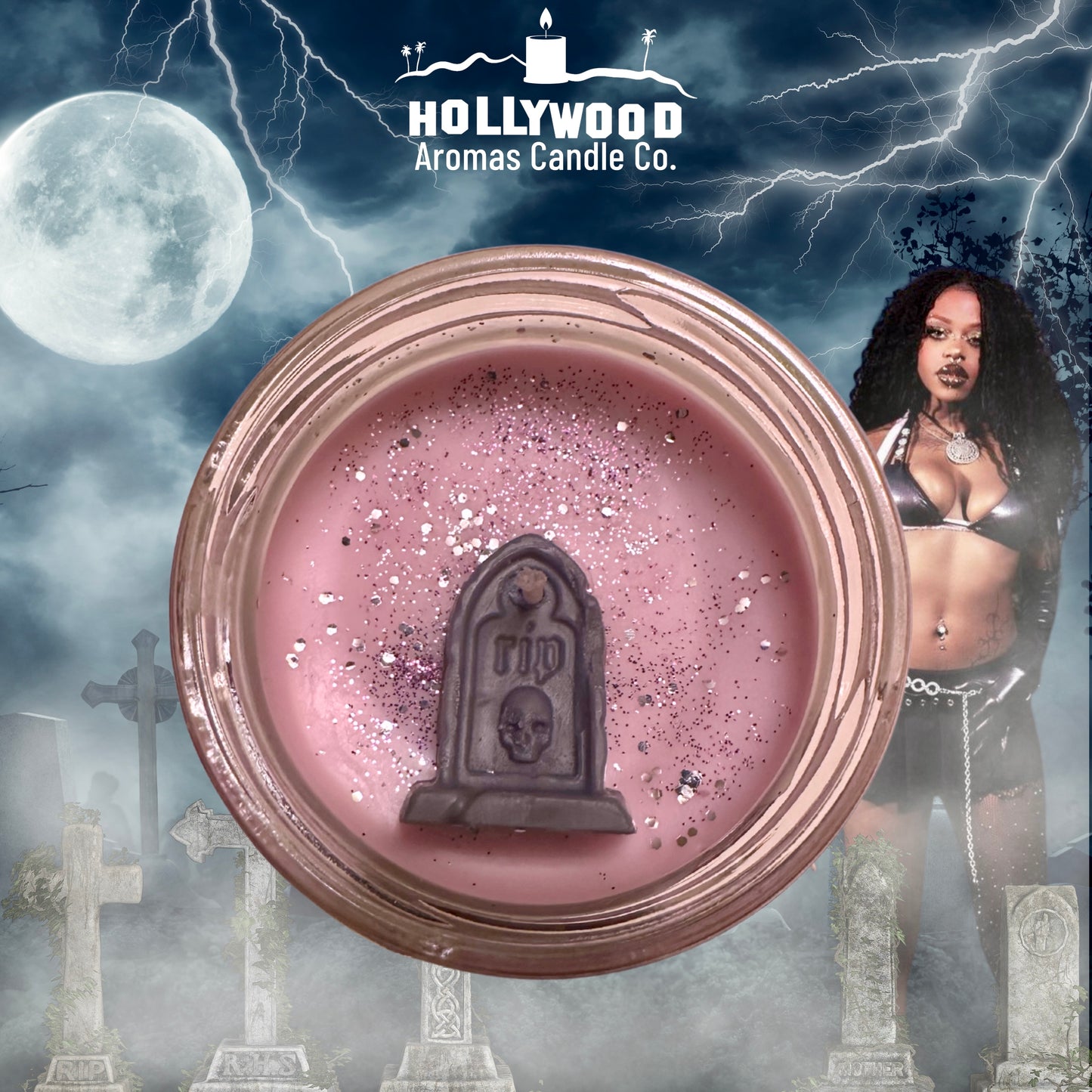 This City is A Graveyard (Baby Storme Collab) Candle