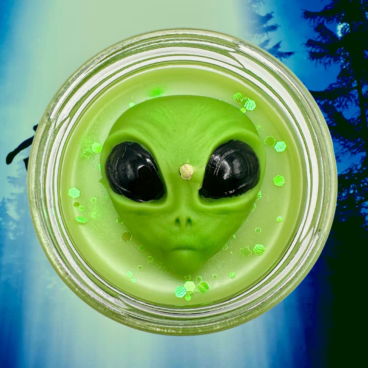 Alien Pop Candle (Glow in the Dark)