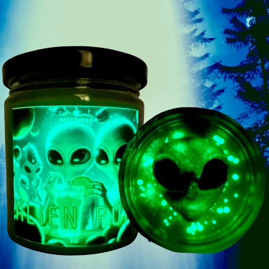 Alien Pop Candle (Glow in the Dark)