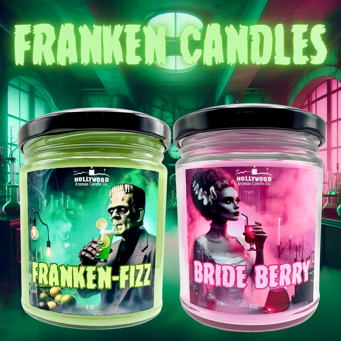 Franken Candles