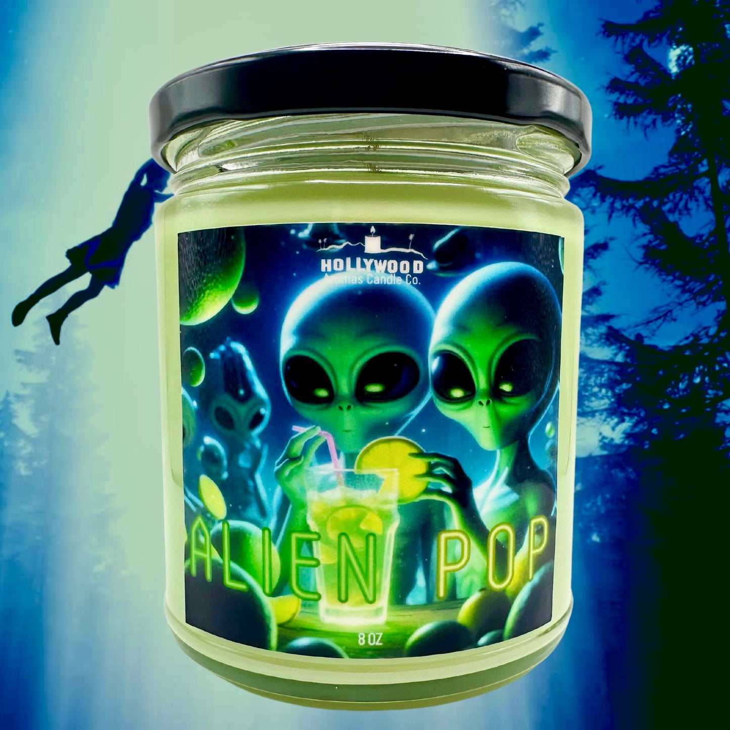 Alien Pop Candle (Glow in the Dark)