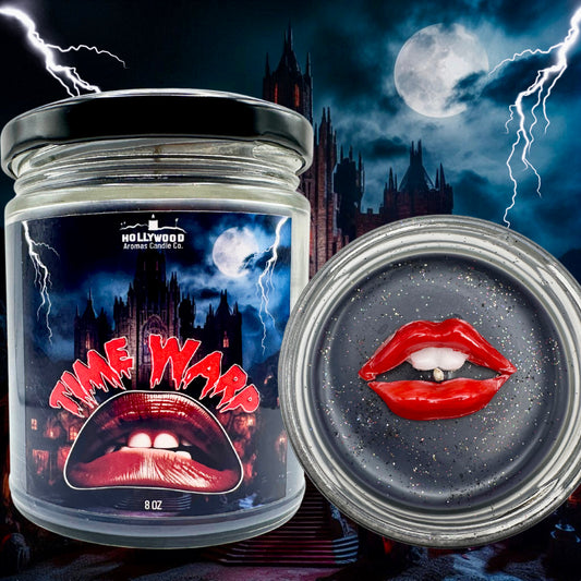 Time Warp Candle (Rocky Horror Picture Show-Inspired)