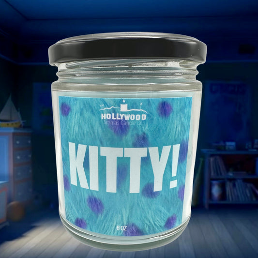 Kitty! Monsters Inc Candle