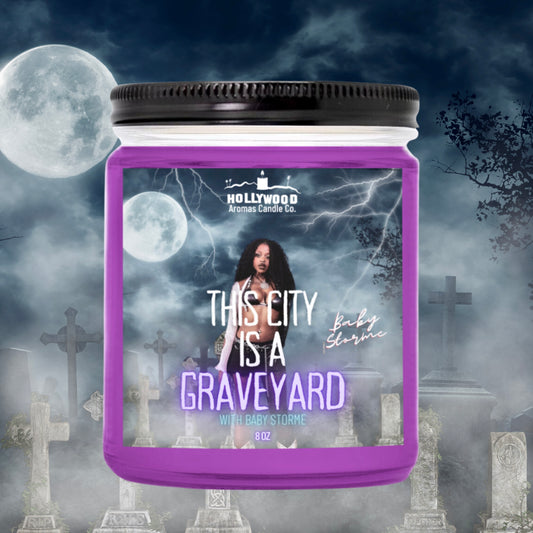 This City is A Graveyard (Baby Storme Collab) Candle