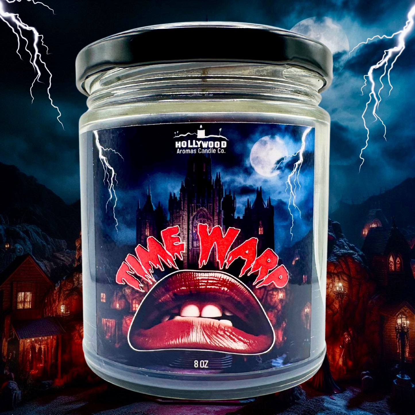 Time Warp Candle (Rocky Horror Picture Show-Inspired)