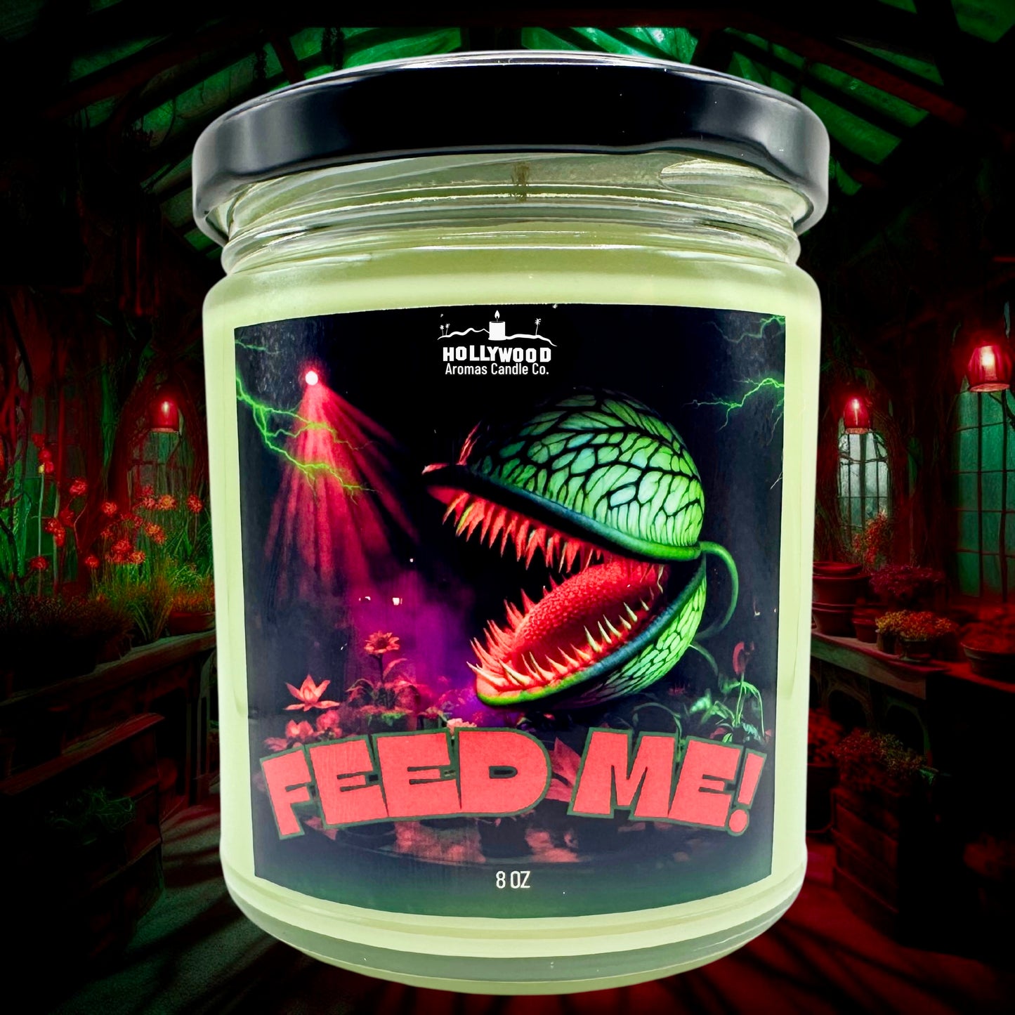 Feed Me! Candle (Little Shop of Horrors-Inspired Glow in the Dark)