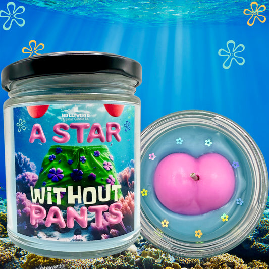 A Star Without Pants (Patrick Star Candle)