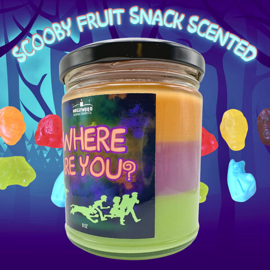 Where Are You? (Scooby Doo Inspired Candle)