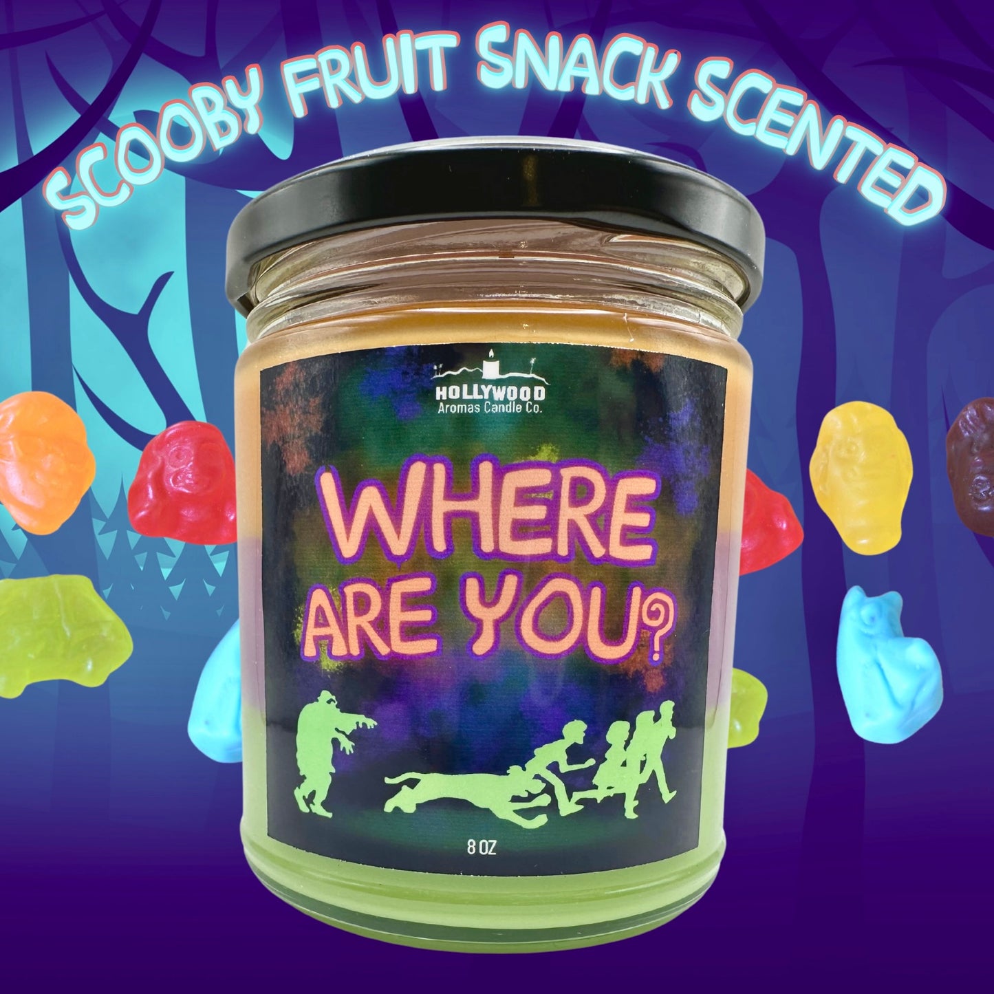 Where Are You? (Scooby Doo Inspired Candle)