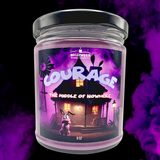 Courage The Cowardly Dog Candle