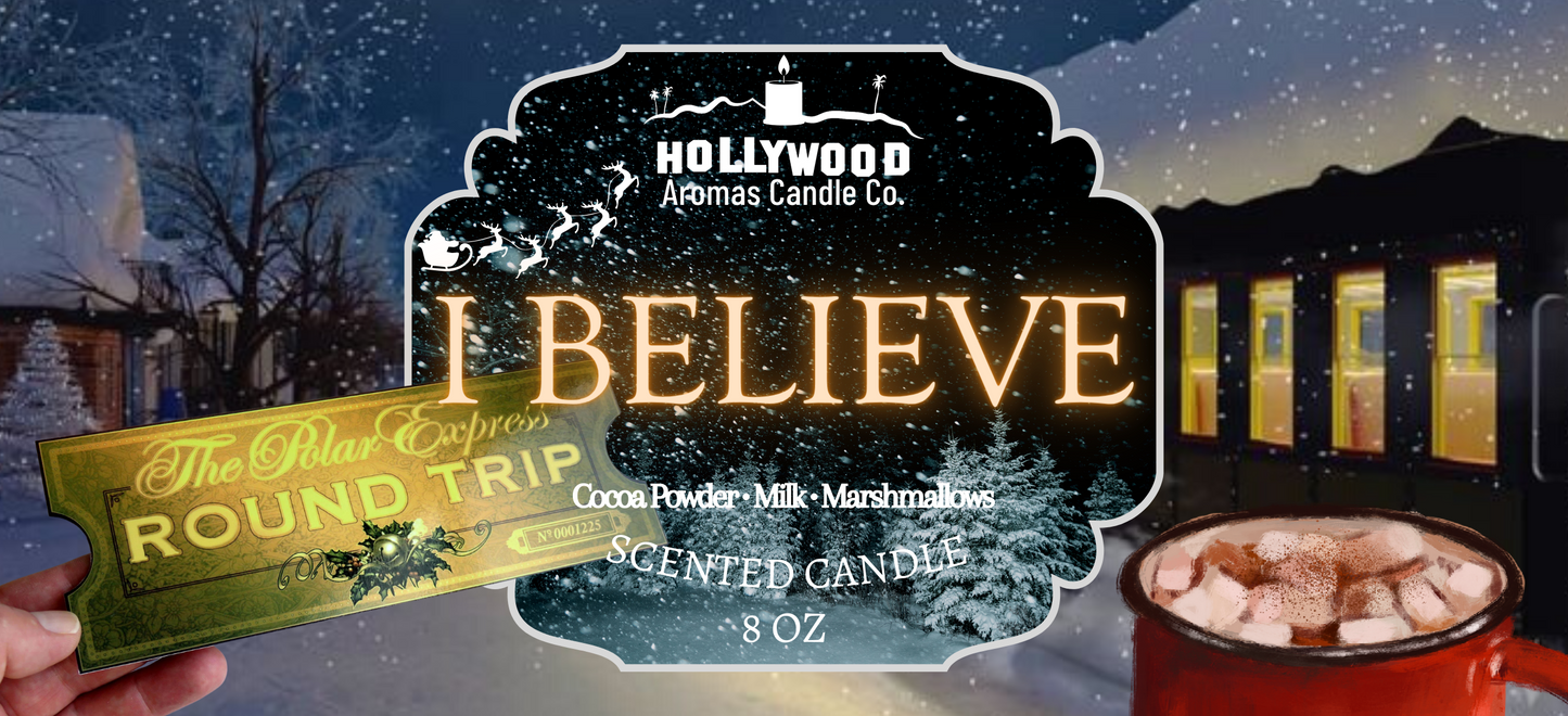 I Believe (Polar Express Candle)