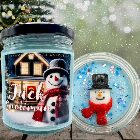 Jack The Snowman Candle