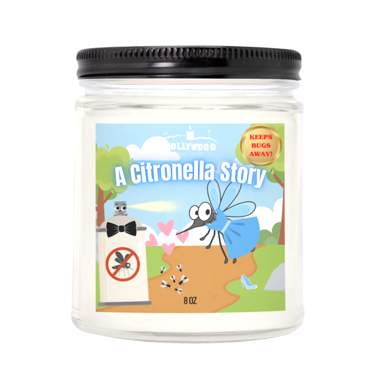 A Citronella Story (Bug Repellant) Candle