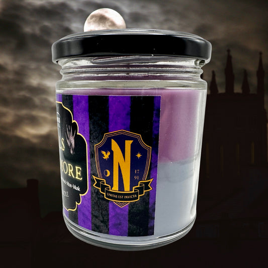 Halls of Nevermore (Wednesday-Inspired Candle)