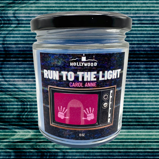 Run to the Light, Carol Anne! (The Poltergeist Themed Candle)