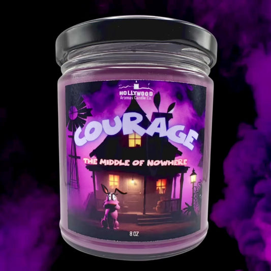 Courage The Cowardly Dog Candle