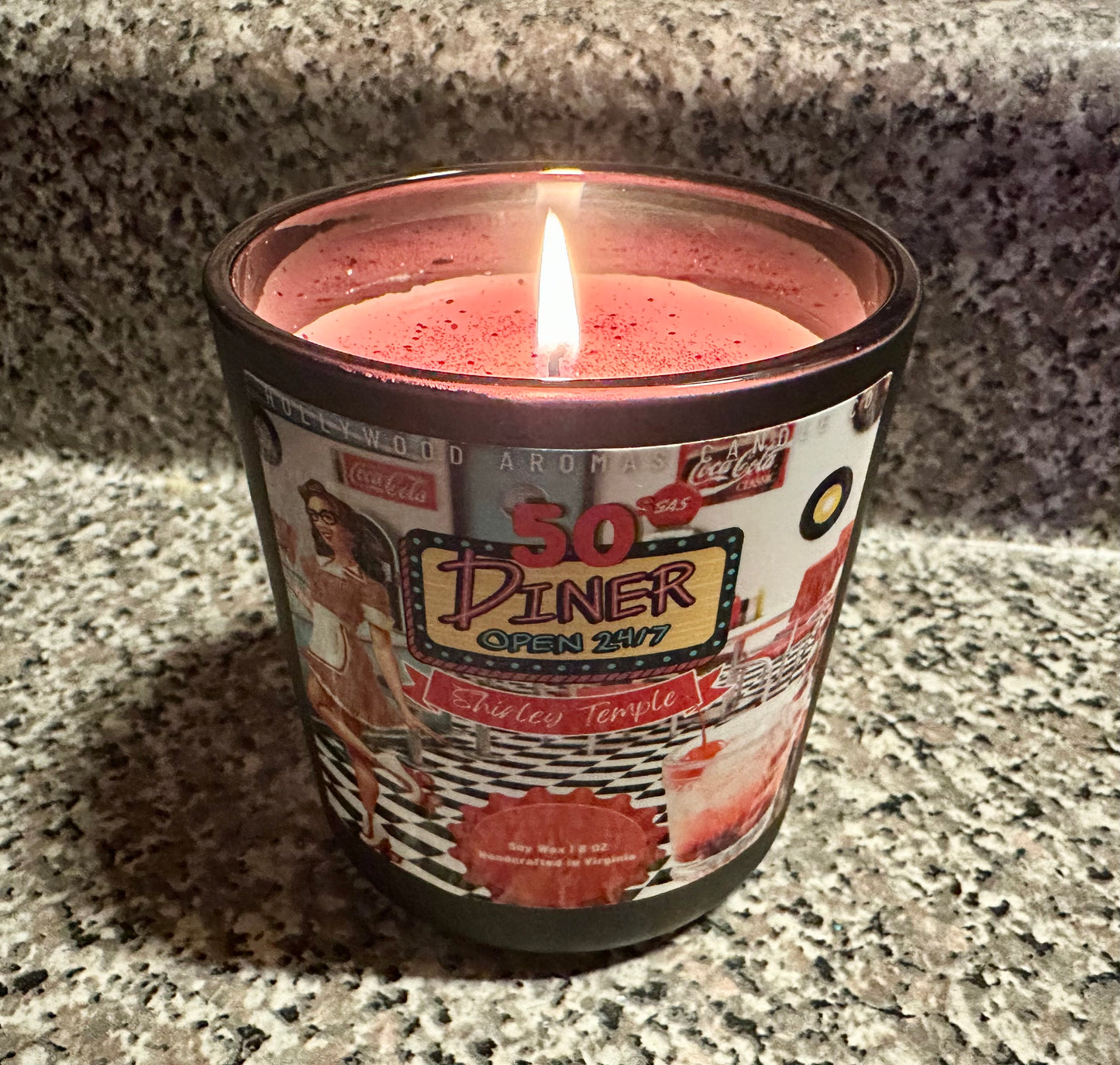 Shirley Temple Candle (50’s Diner Collection)