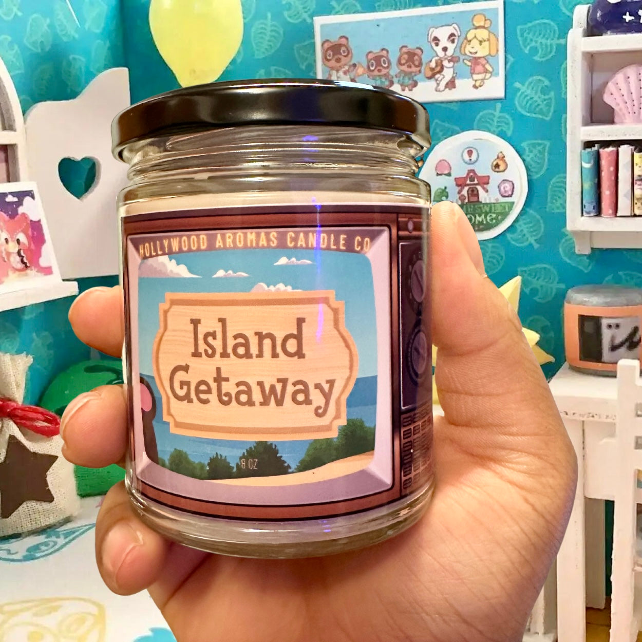 Animal Crossings Candle