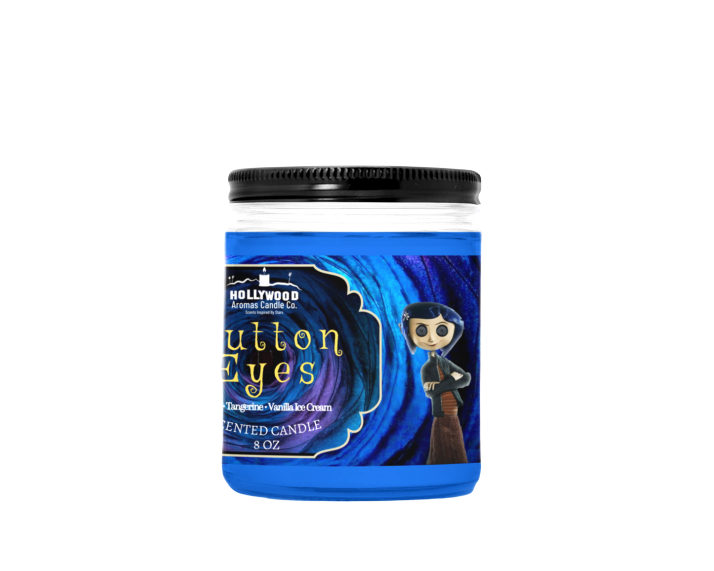 Coraline “Button Eyes” Candle