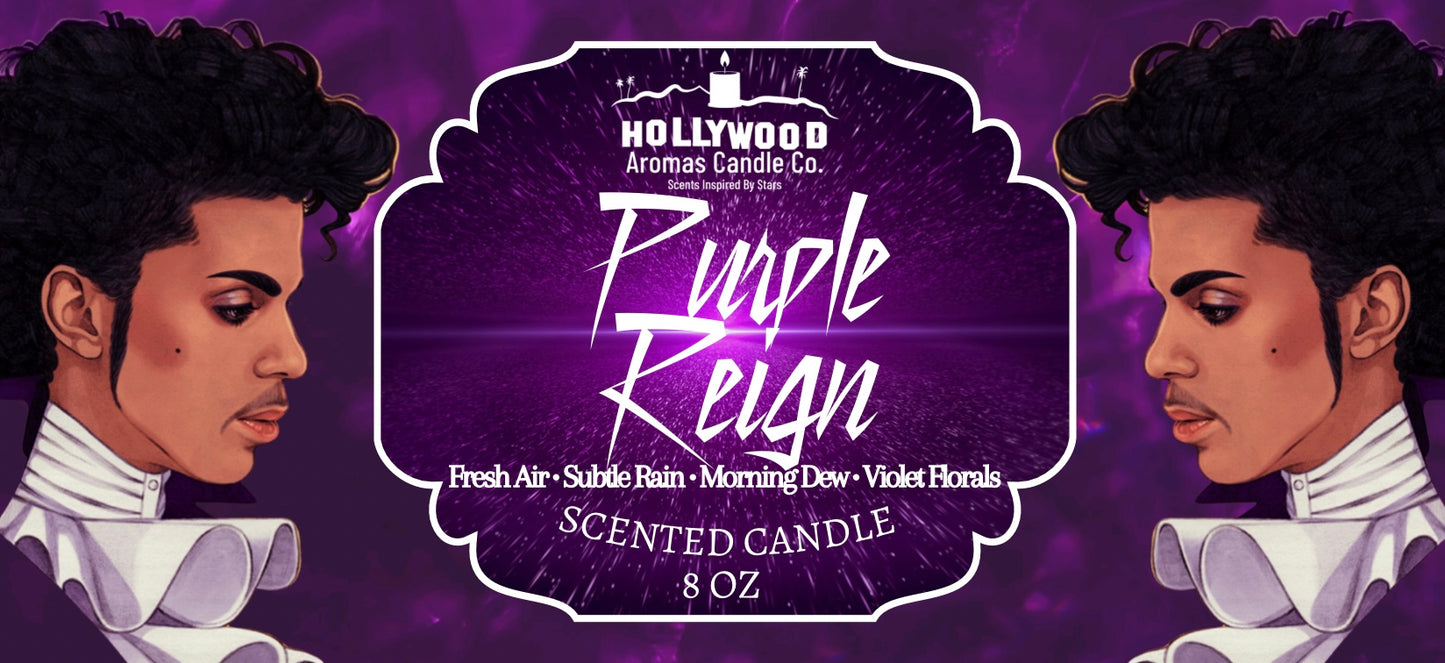 Purple Reign Candle