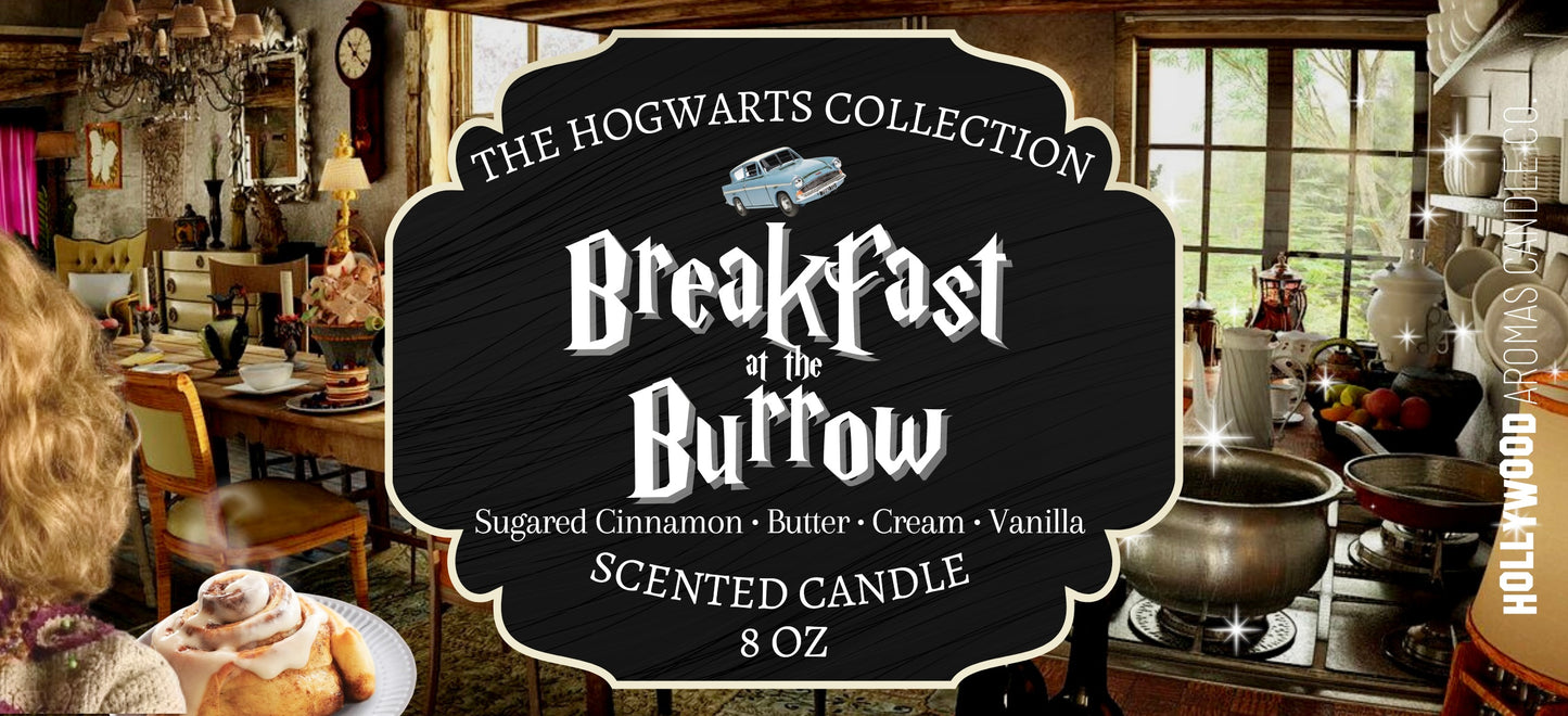 Breakfast At The Burrow Candle