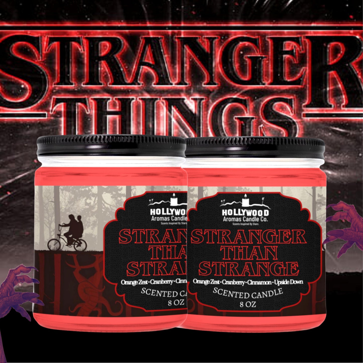 Stranger Than Strange Stranger Things Candle