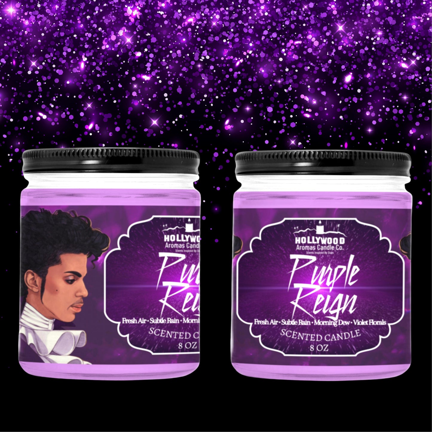 Purple Reign Candle