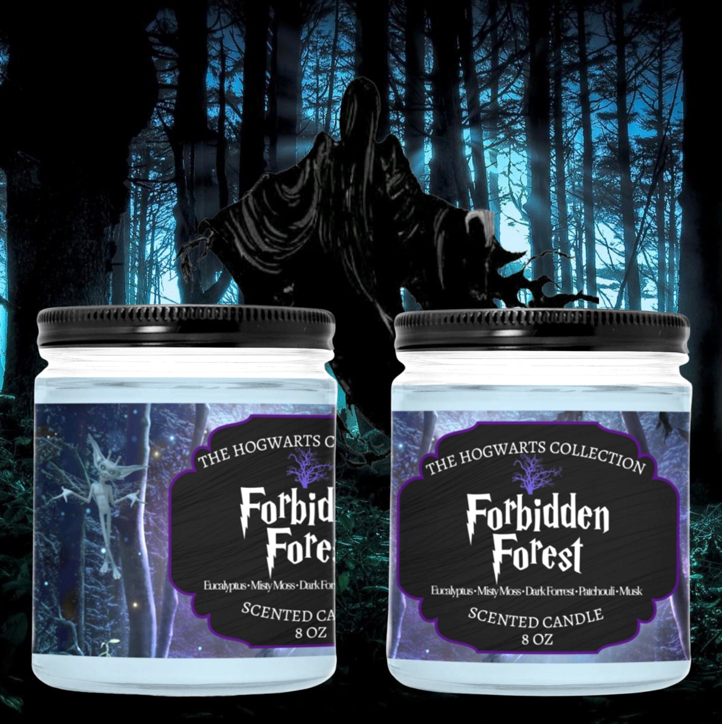 Forbidden Forest Candle