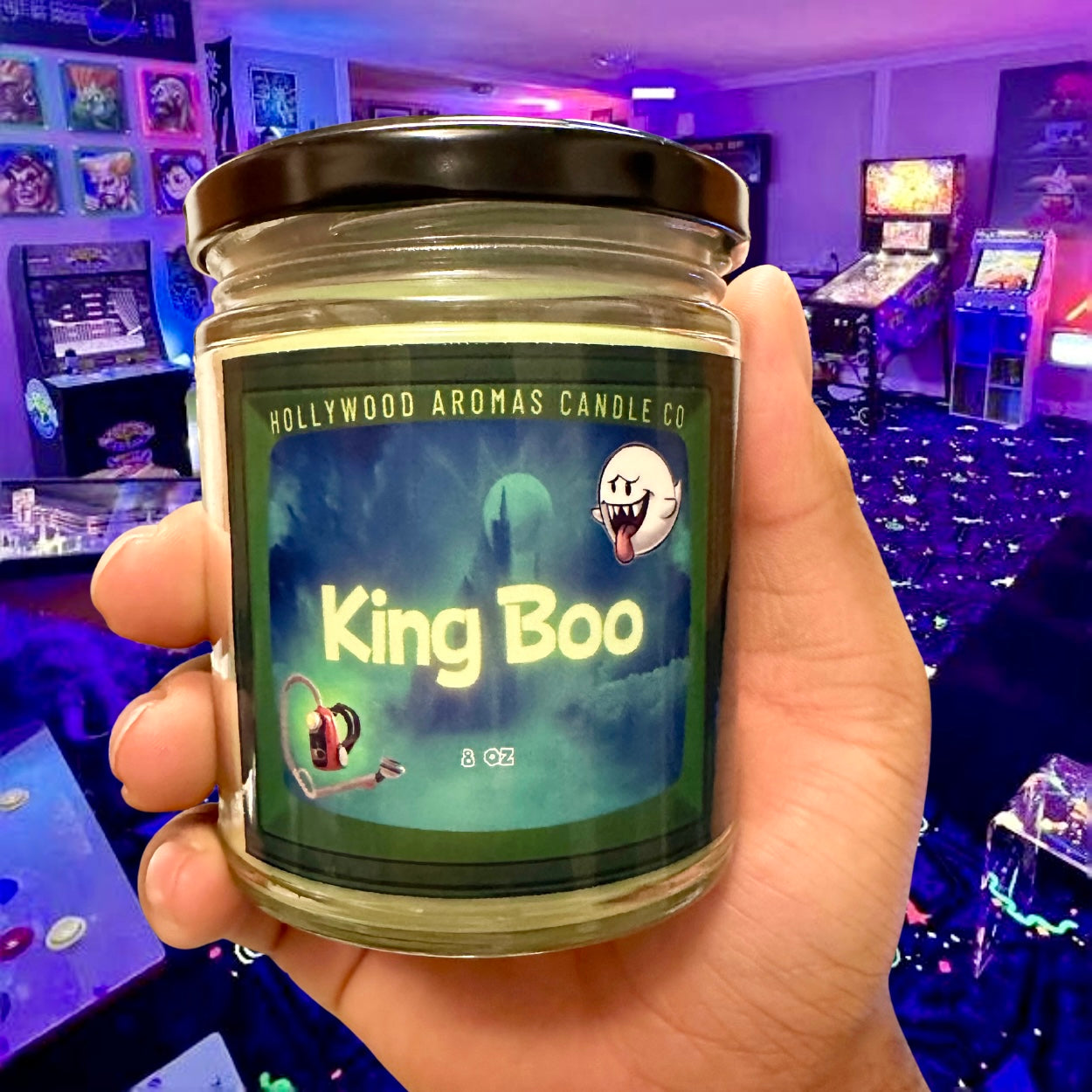 Luigi’s Mansion Candle