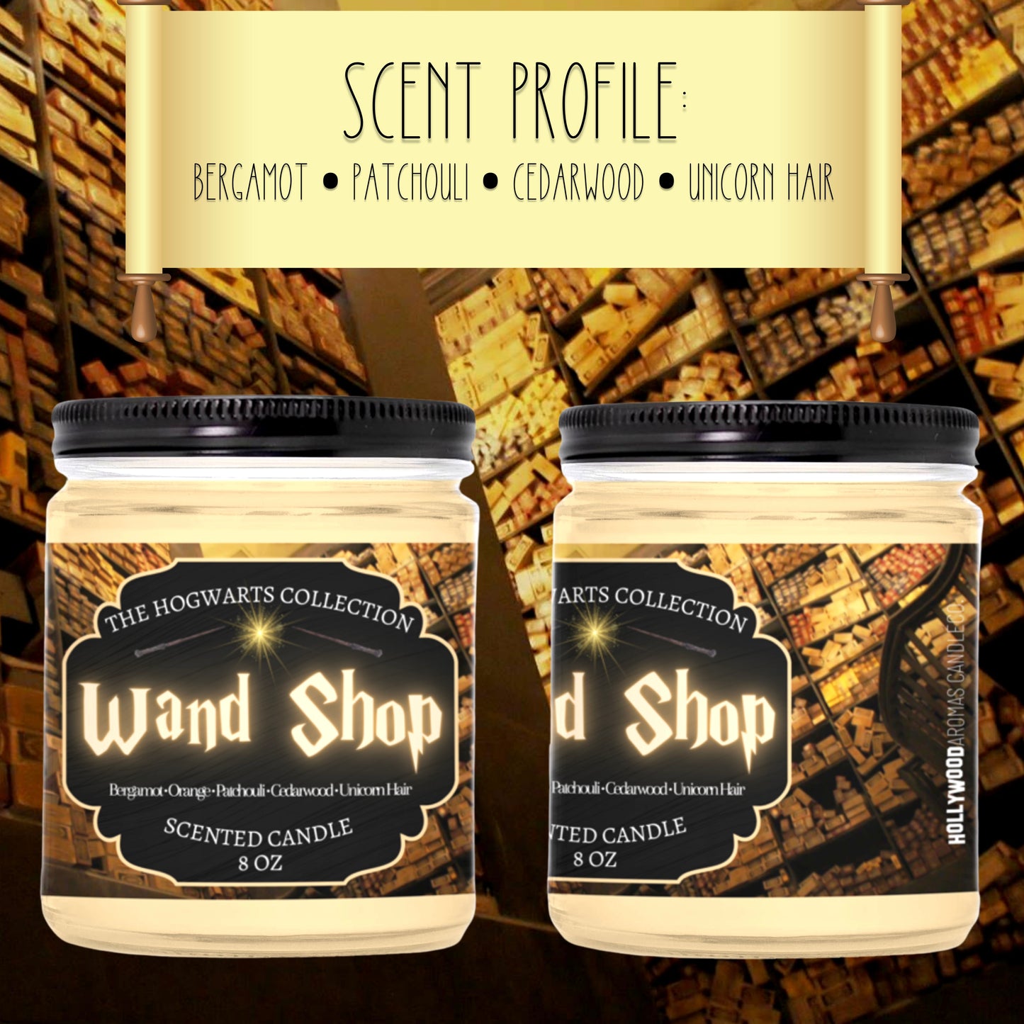 Wand Shop Candle