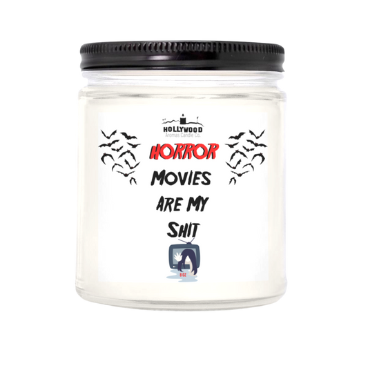 Horror Movies Are My Shit Candle