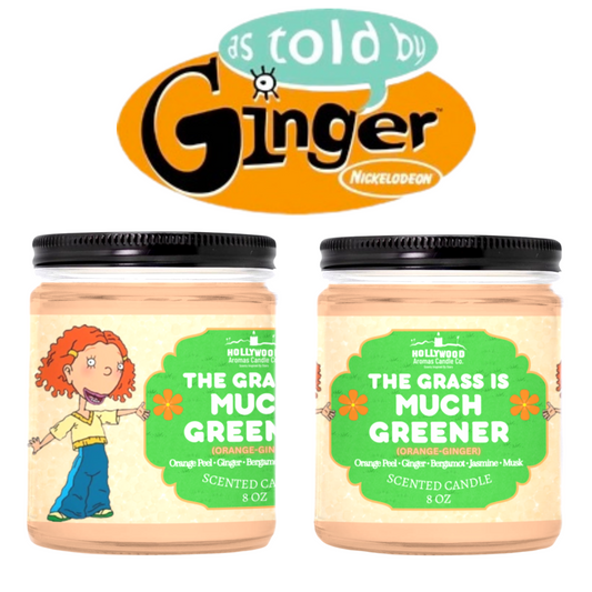The Grass is Much Greener As Told By Ginger Candle