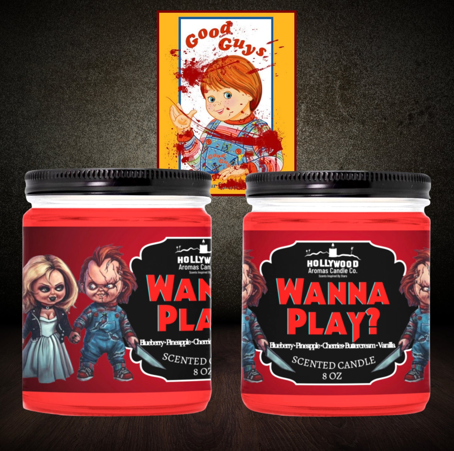 Wanna Play? Chucky Candle