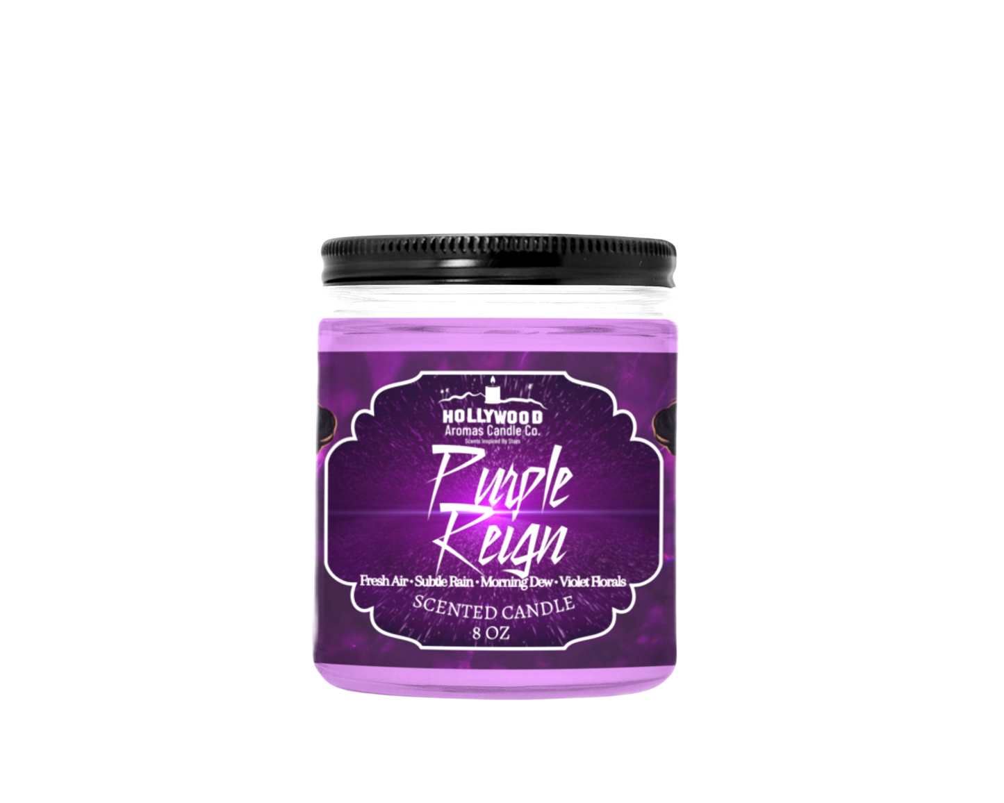 Purple Reign Candle