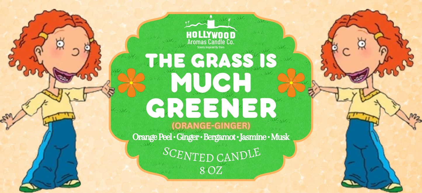 The Grass is Much Greener As Told By Ginger Candle