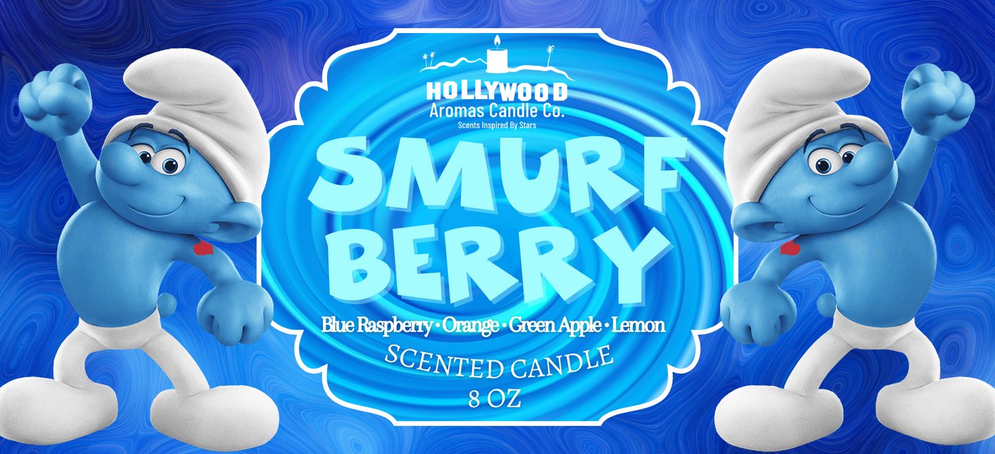 The Smurfs Candle (Smurf Berry)