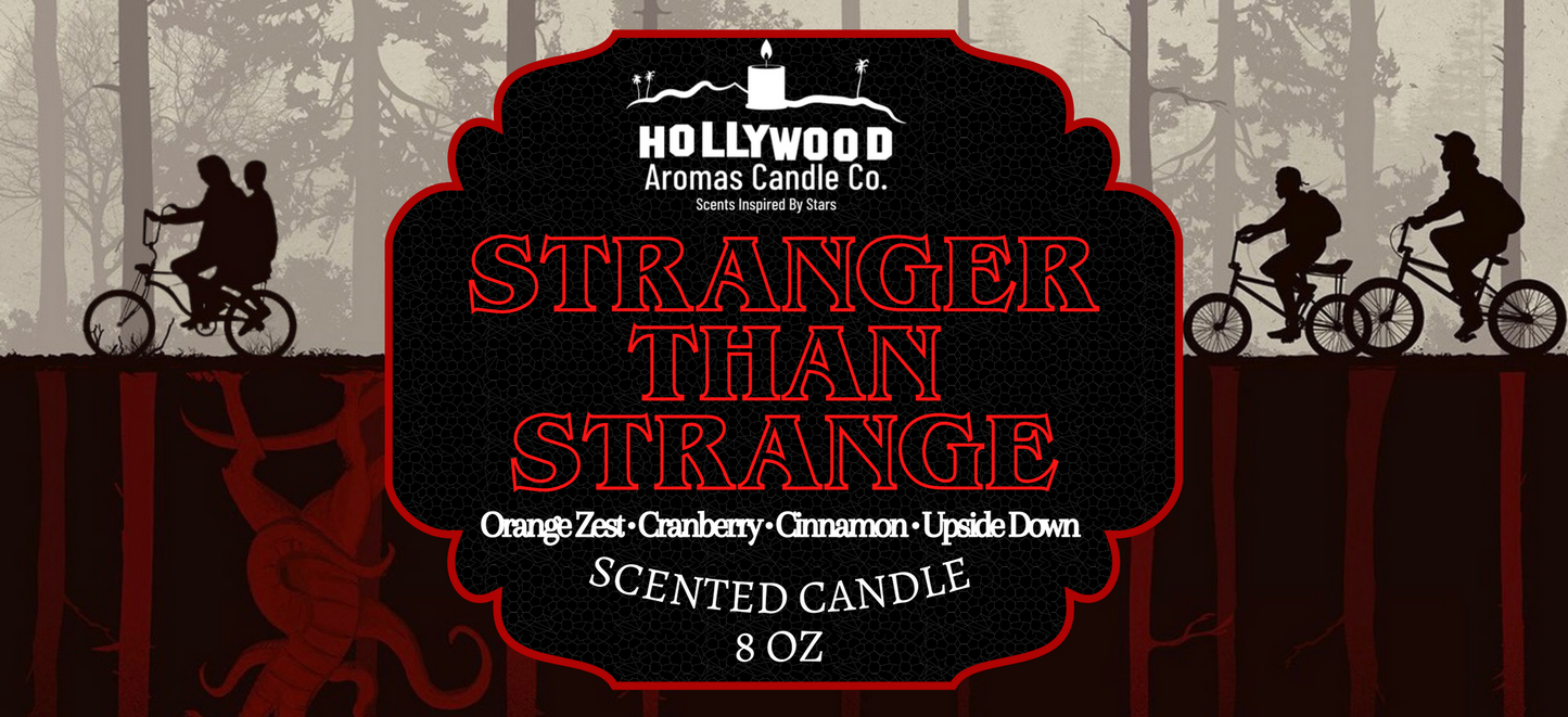 Stranger Than Strange Stranger Things Candle