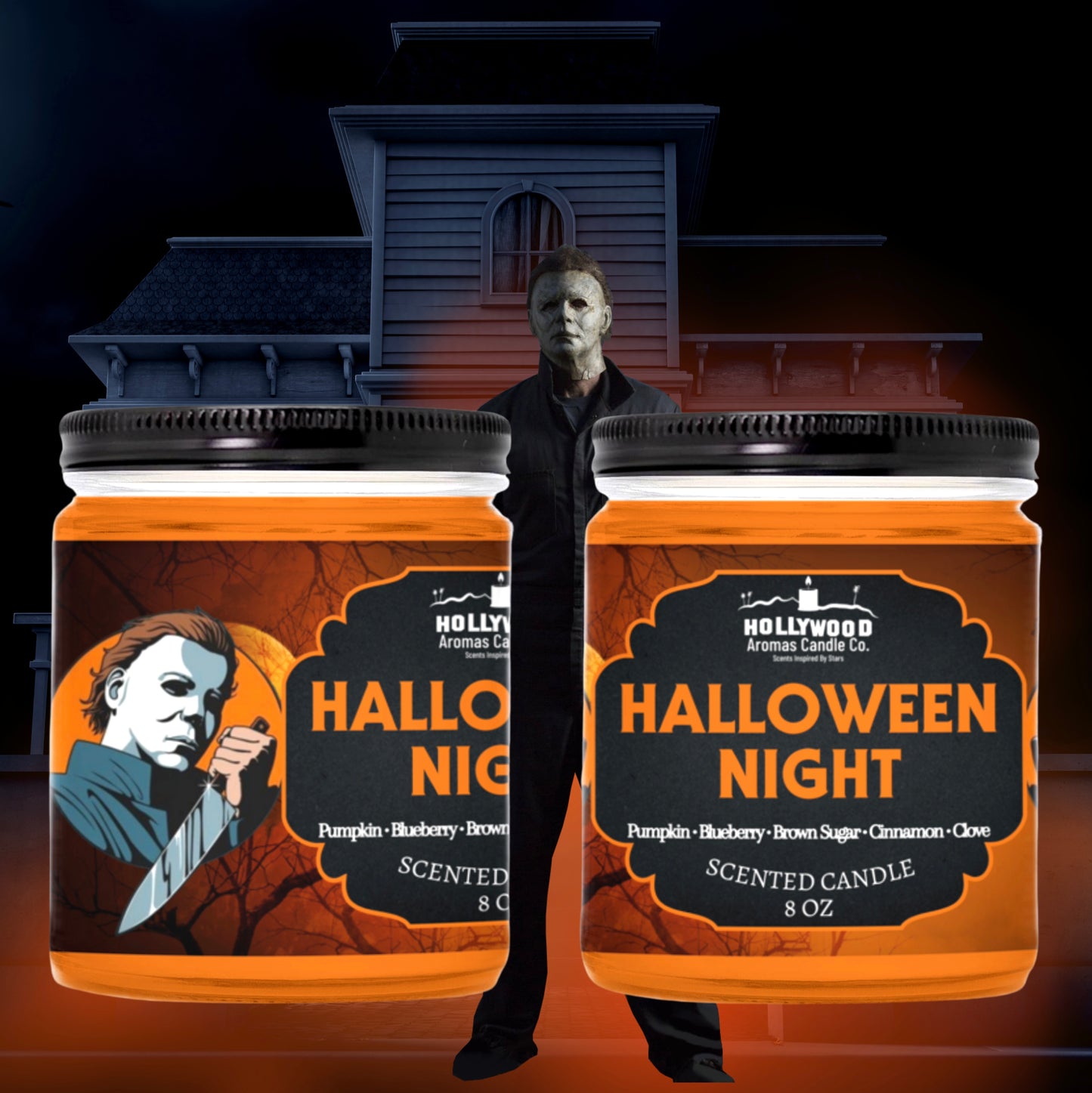 Halloween Night Candle