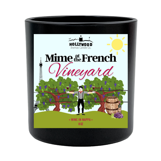 Mime at the French Vineyard Candle