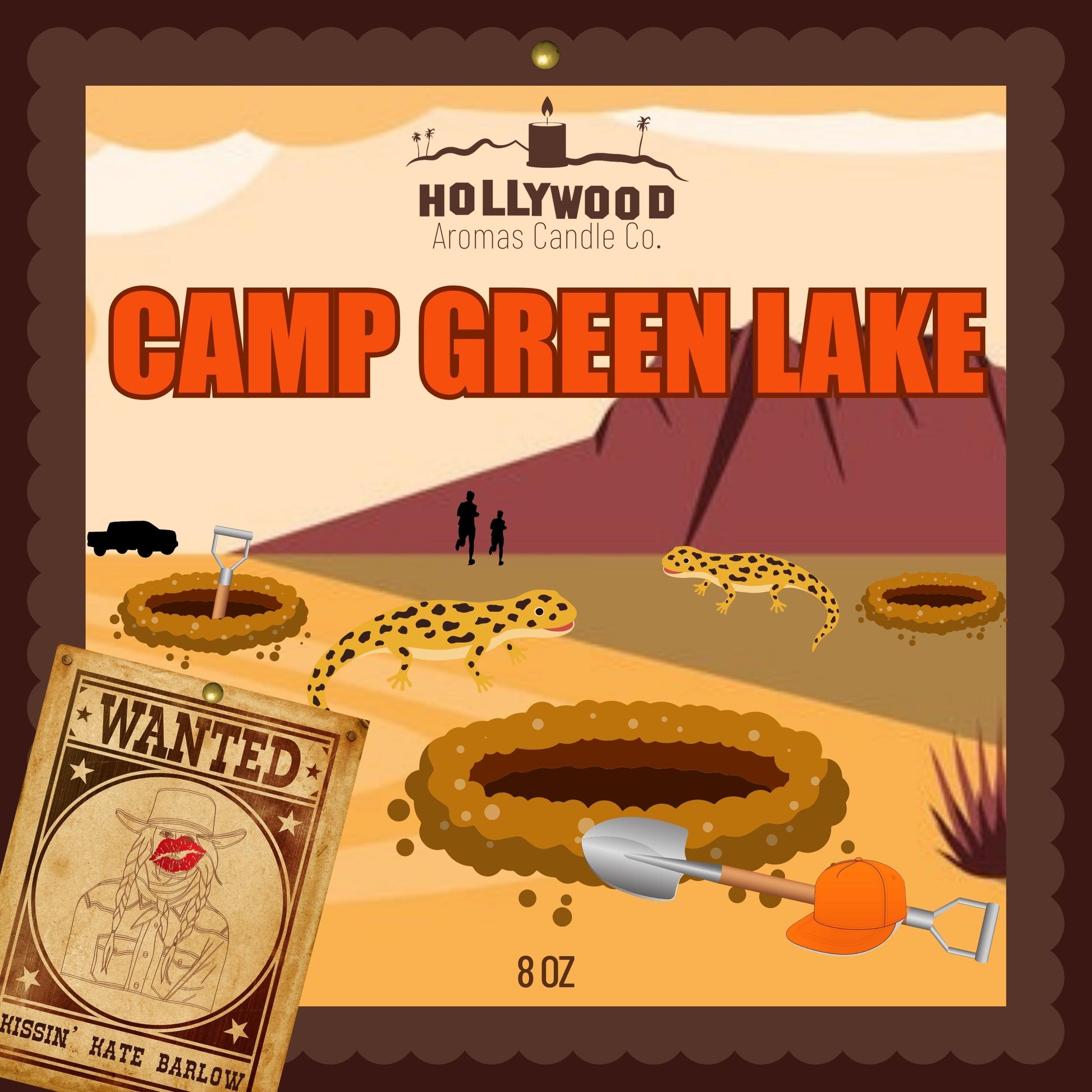 Holes Candle “Camp Green Lake” – Hollywood Aromas Candle Co.