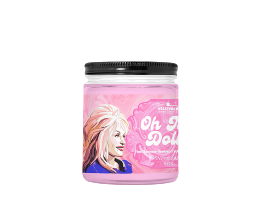 Oh My Dolly Candle