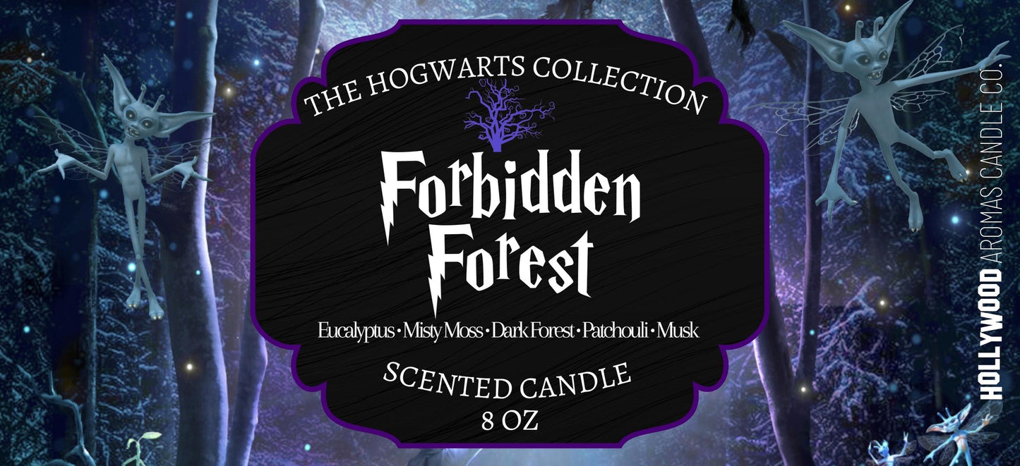 Forbidden Forest Candle