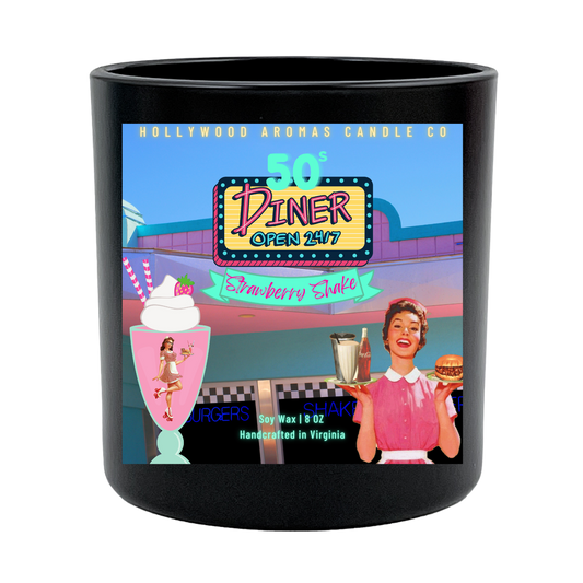 Strawberry Shake Candle (50’s Diner Collection)